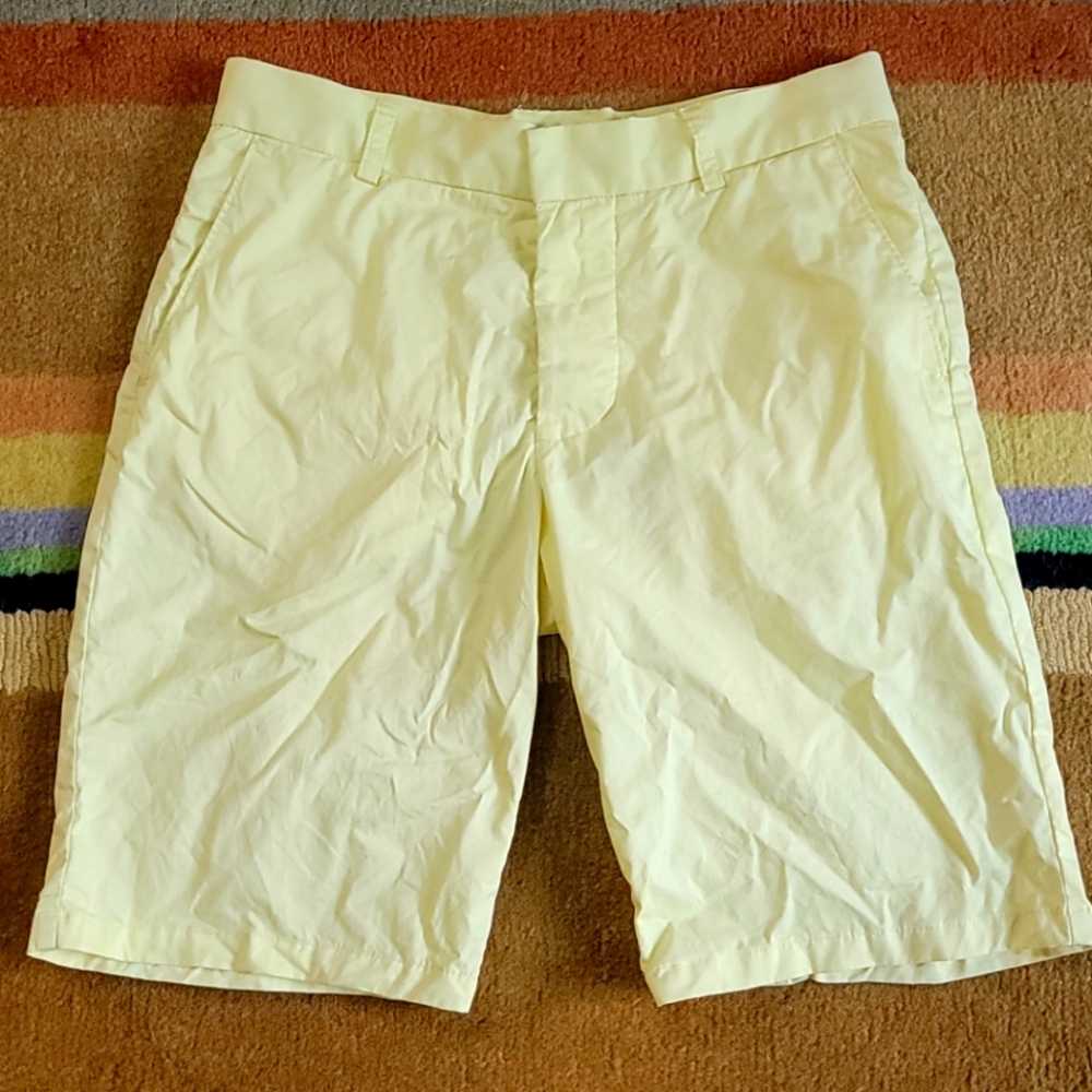 H&M SLIM FIT FLAT FRONT SHORTS - Picture 1 of 7